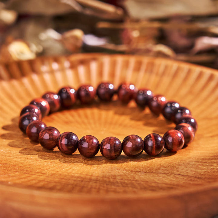 Buddha Stones steigern die Vitalität, warme Farben, Serie positiver Mut, Armband