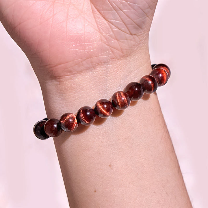 Buddha Stones steigern die Vitalität, warme Farben, Serie positiver Mut, Armband