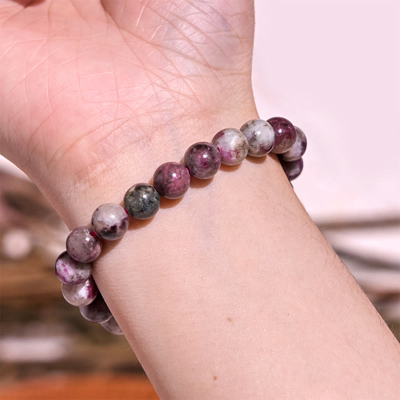 Buddha Stones steigern die Vitalität, warme Farben, Serie positiver Mut, Armband