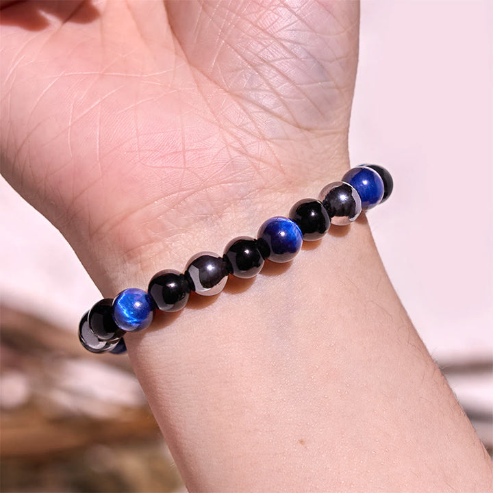 Buddha Stones stellen die Ruhe wieder her Cool Color Series Love Tranquility Armband