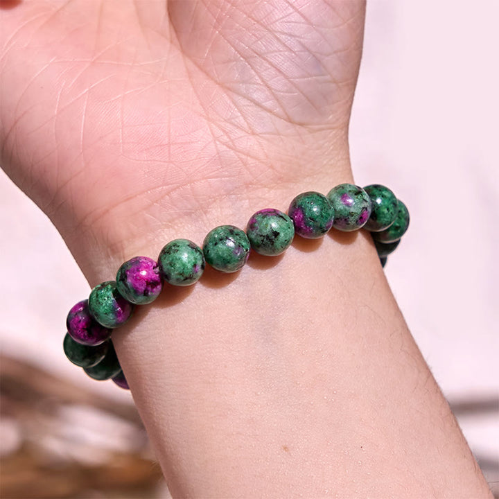 Buddha Stones stellen die Ruhe wieder her Cool Color Series Love Tranquility Armband