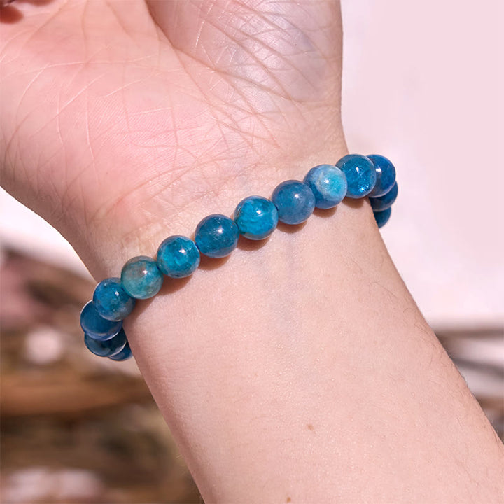 Buddha Stones stellen die Ruhe wieder her Cool Color Series Love Tranquility Armband