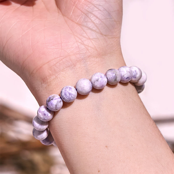 Buddha Stones stellen die Ruhe wieder her Cool Color Series Love Tranquility Armband