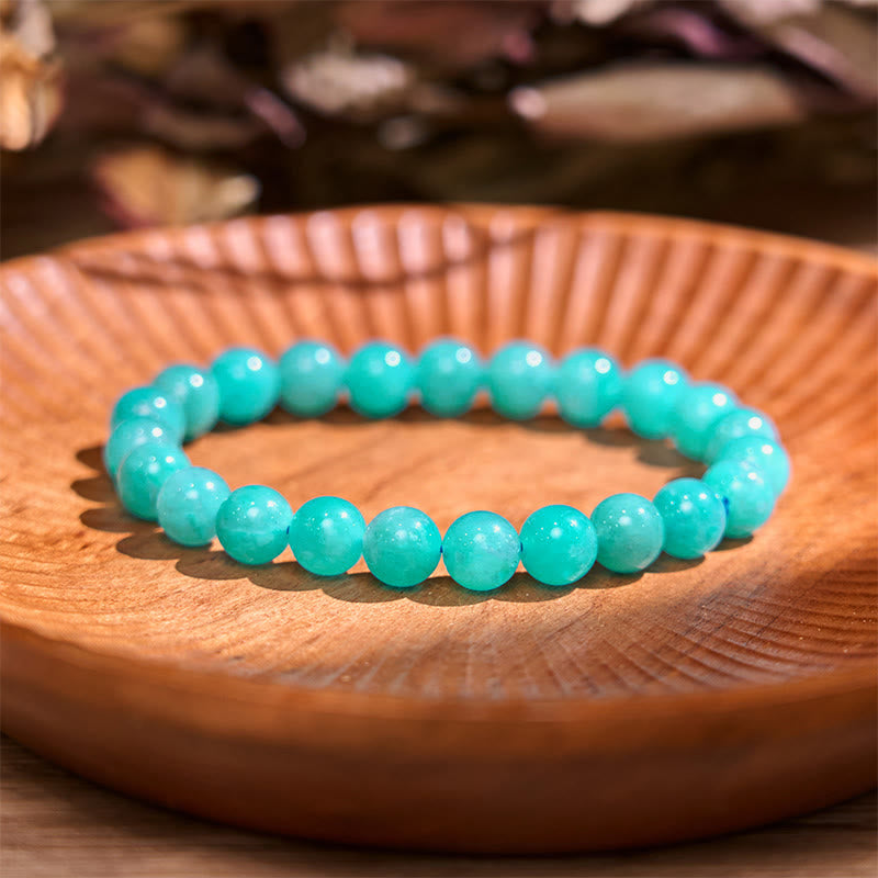 Buddha Stones stellen die Ruhe wieder her Cool Color Series Love Tranquility Armband