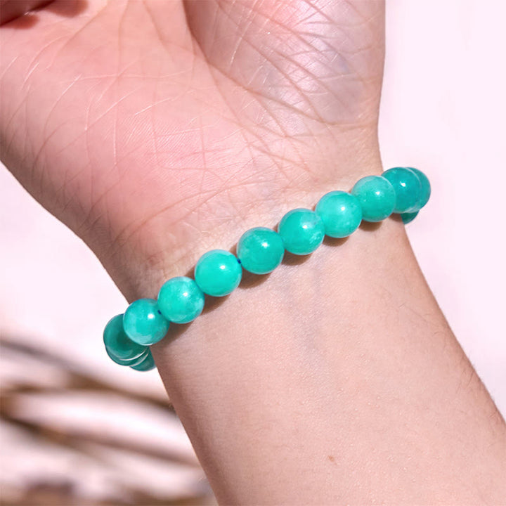 Buddha Stones stellen die Ruhe wieder her Cool Color Series Love Tranquility Armband