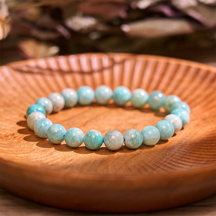 Buddha Stones stellen die Ruhe wieder her Cool Color Series Love Tranquility Armband