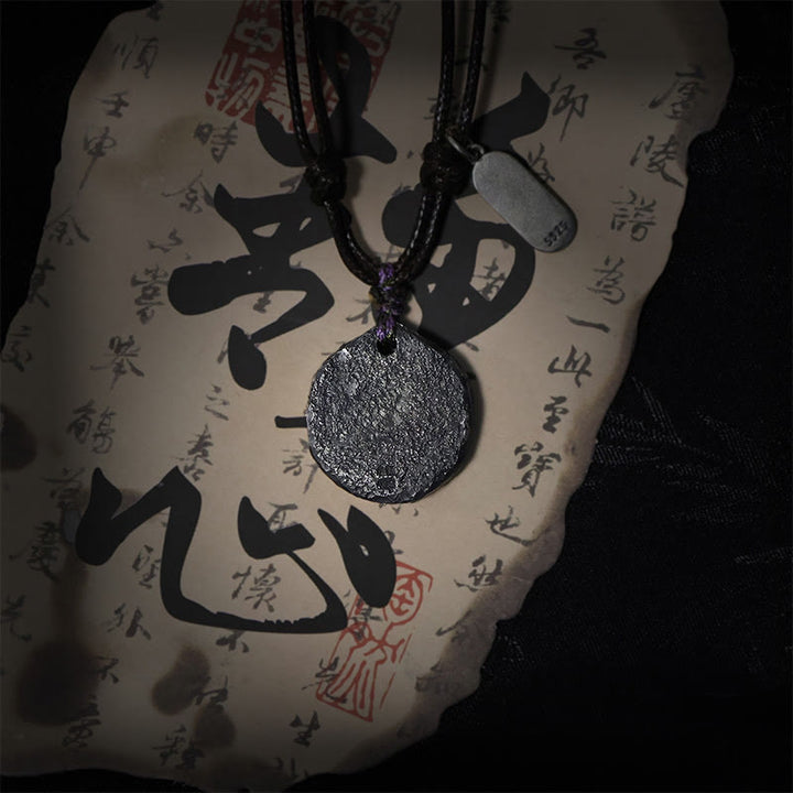 Buddha Stones 999 Sterling Silber Tai Chi Yin Yang Design Harmony Halskette Anhänger - image 4