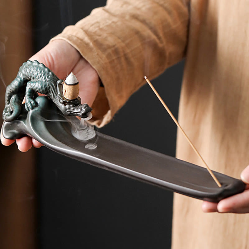 Buddha Stones ​​Mond Kaninchen PiXiu Berg Heilung Keramik Stick Weihrauch Brenner Dekoration - image 9