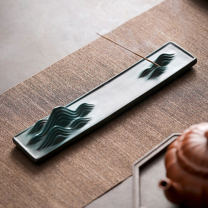 Buddha Stones ​​Mond Kaninchen PiXiu Berg Heilung Keramik Stick Weihrauch Brenner Dekoration - image 18