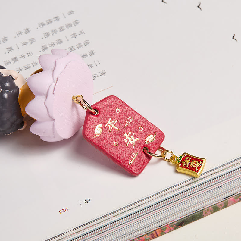Buddha Stones, Lotus, Avalokitesvara, Buddha, Fu-Charakter, Reichtum, Auto-Dekoration zum Aufhängen