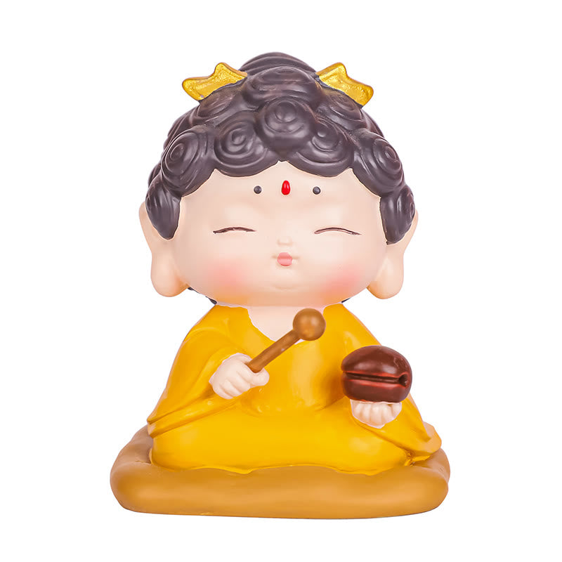 Buddha Stones , Meditation, Lotus, Amitabha-Buddha, Harz-Statue, Mitgefühl, Heimdekoration - image 9
