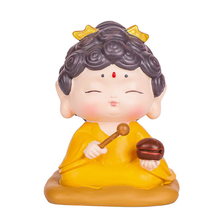 Buddha Stones , Meditation, Lotus, Amitabha-Buddha, Harz-Statue, Mitgefühl, Heimdekoration - image 9
