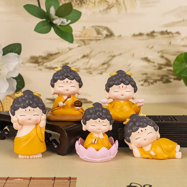 Buddha Stones , Meditation, Lotus, Amitabha-Buddha, Harz-Statue, Mitgefühl, Heimdekoration - image 17