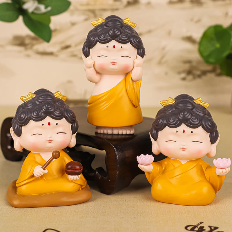 Buddha Stones , Meditation, Lotus, Amitabha-Buddha, Harz-Statue, Mitgefühl, Heimdekoration - image 10