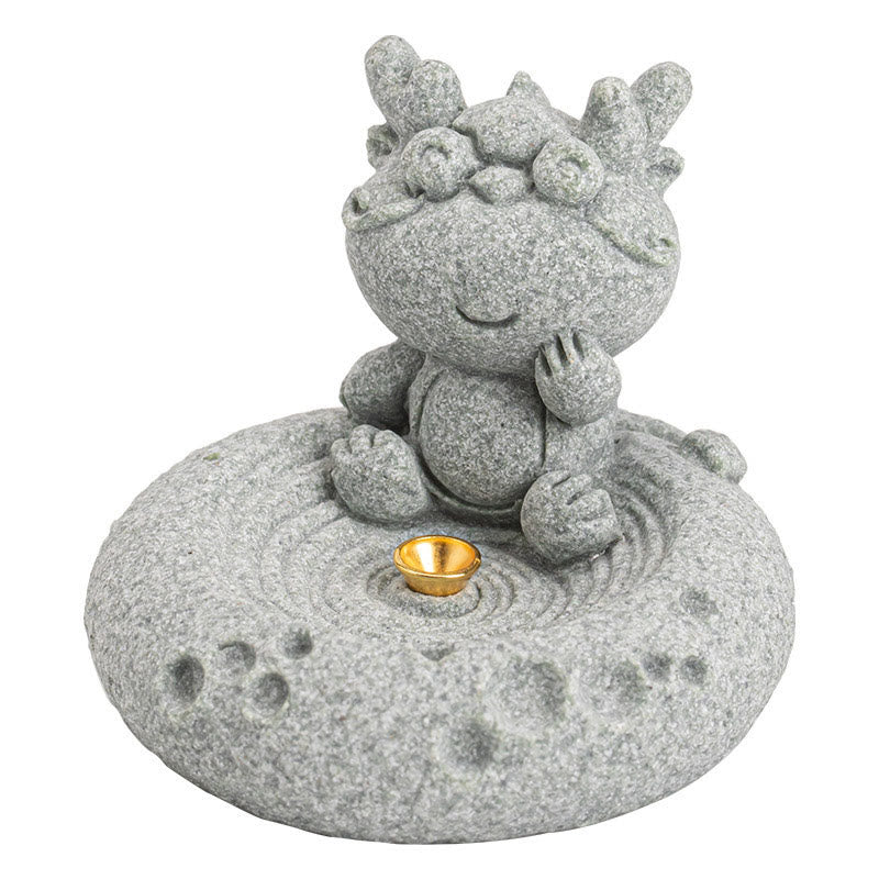 Buddha Stones, chinesisches Sternzeichen, heilender Weihrauchbrenner, Schreibtisch-Dekoration