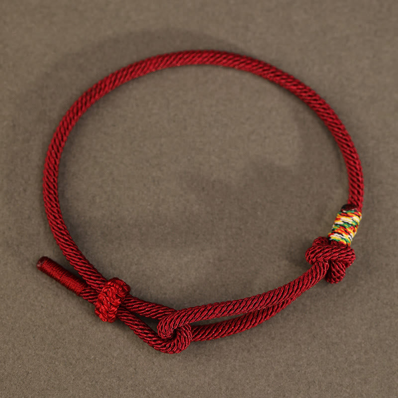 Buddha Stones Red String 925 Sterling Silber 999 Sterling Silber Münze Glücksarmband - image 1