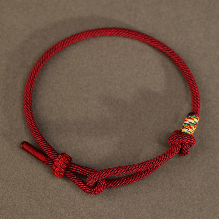Buddha Stones Red String 925 Sterling Silber 999 Sterling Silber Münze Glücksarmband - image 1