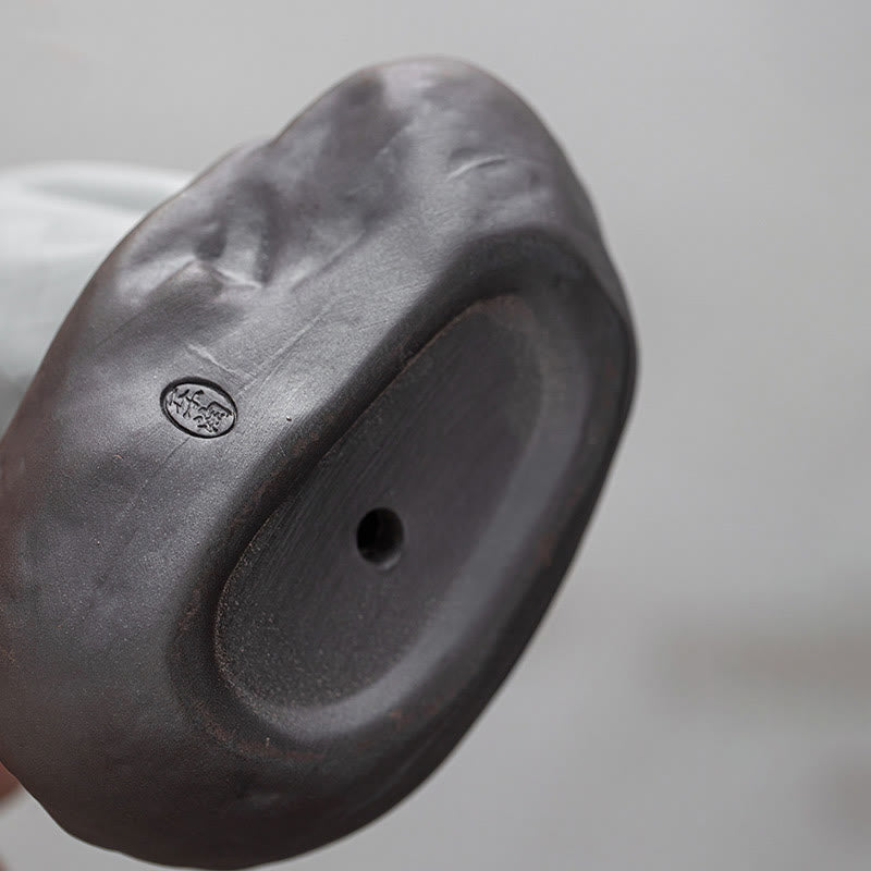 Buddha Stones ​​Kleine Zen Mönch Hut Sieb Keramik Tee Zubehör Figur Startseite Dekoration - image 21