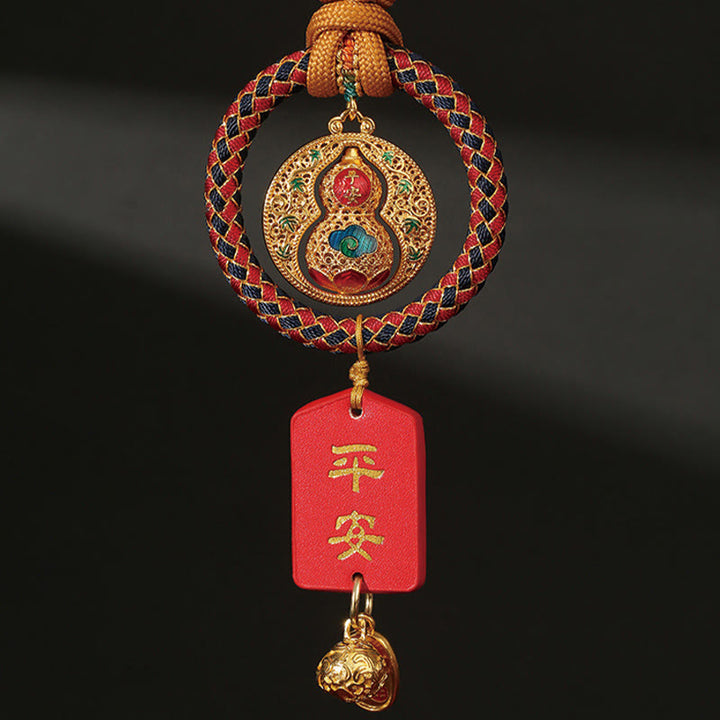 Buddha Stones Kürbis Fu Charakter Sicher Und Gut Glück Auto Hängende Dekoration
