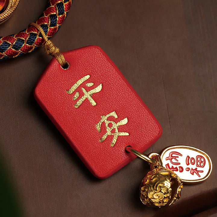 Buddha Stones Kürbis Fu Charakter Sicher Und Gut Glück Auto Hängende Dekoration