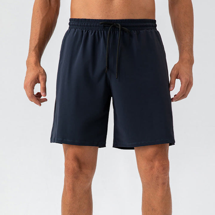 Buddha Stones Herren-Shorts, lässig, atmungsaktiv, locker, Nylon, schnelltrocknend, mit Taschen