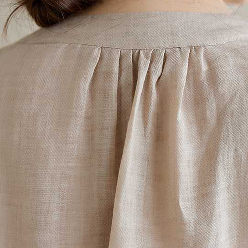 Buddha Stones , 2-teilig, Baumwolle, Stickerei, Blumen, Hemd, Oberteil, Hose, Meditation, Zen, Tai Chi, Damen-Set - image 22