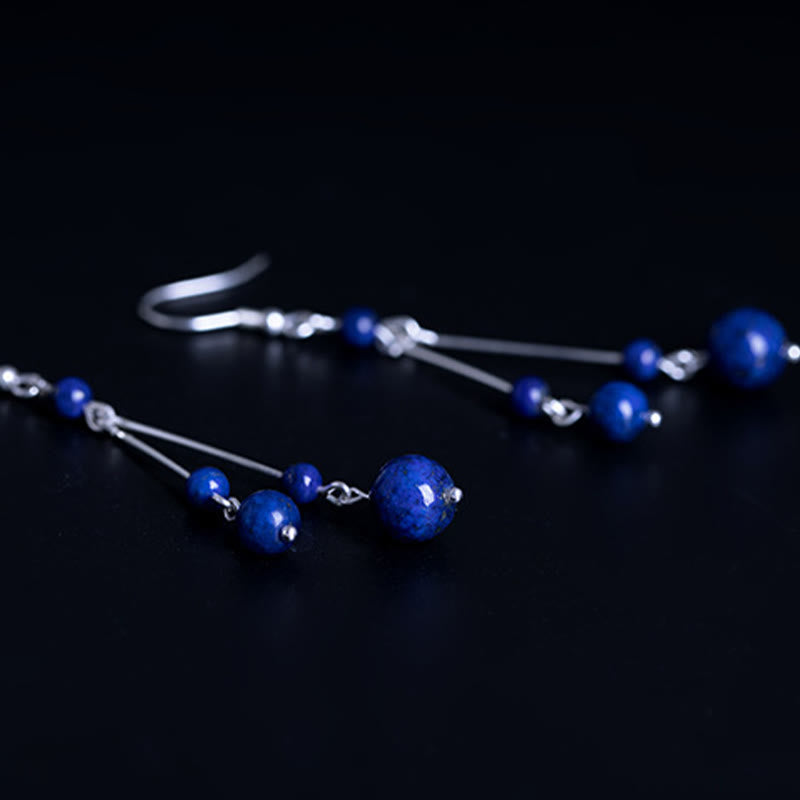 Buddha Stones aus 925er Sterlingsilber mit Lapislazuli-Perlen - image 7