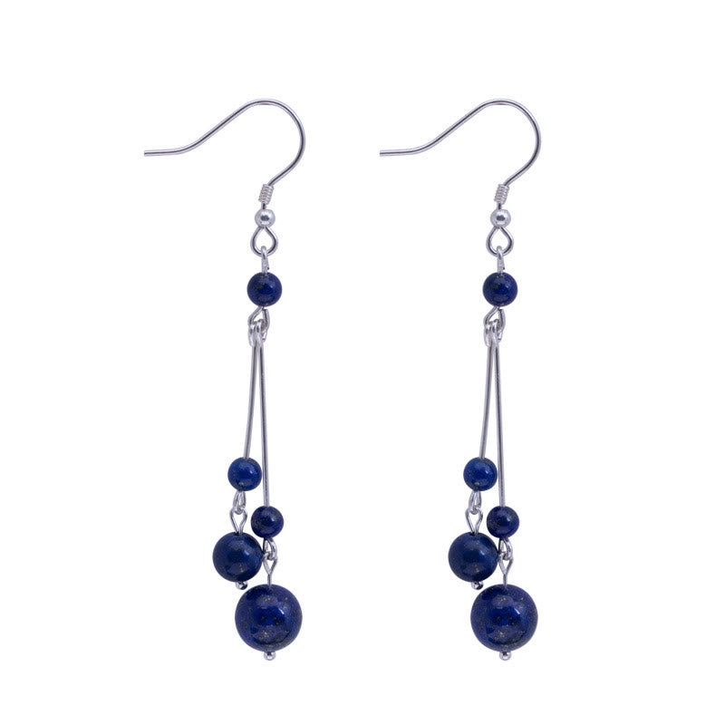 Buddha Stones aus 925er Sterlingsilber mit Lapislazuli-Perlen - image 8