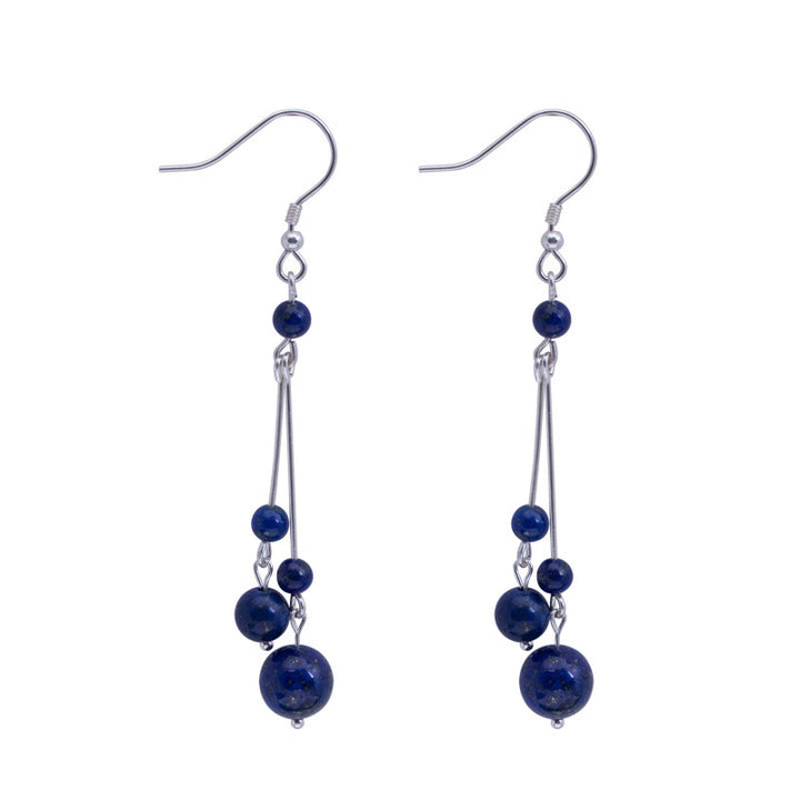 Buddha Stones aus 925er Sterlingsilber mit Lapislazuli-Perlen - image 8