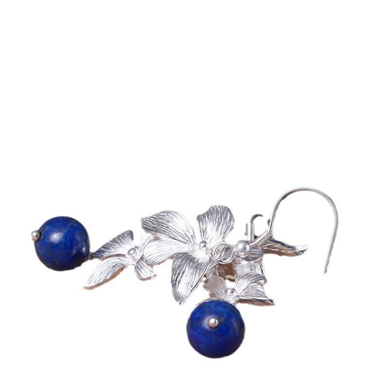 Buddha Stones aus 925er Sterlingsilber mit Lapislazuli-Motiv im Ethno-Stil - image 7