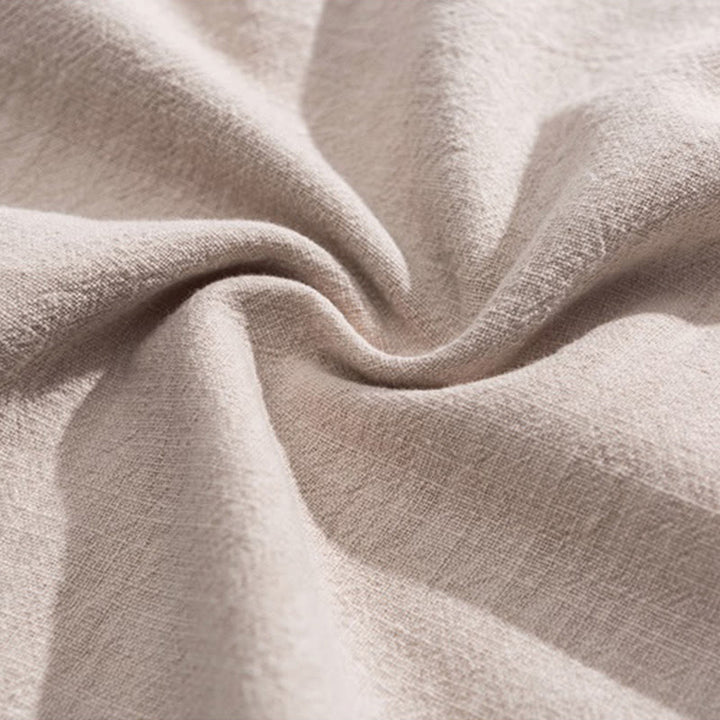 Buddha Stones Frühling Einfarbige Herren-Haremshose mit Kordelzug und Taschen - image 32