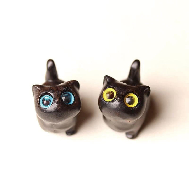 Buddha Stones, grünes Sandelholz, Ebenholz, Sandelholz, kleines Blatt, rotes Sandelholz, Mini-Glückskatze, Friedensdekoration - image 34