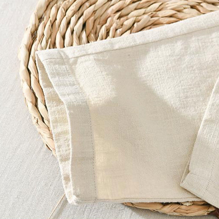 Buddha Stones Sommer Casual Kordelzug Ramie Leinen Herrenhose mit Taschen - image 20