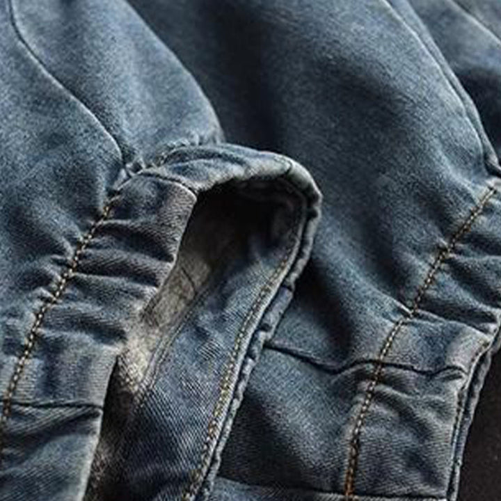 Buddha Stones Casual DarkSlateBlue Plain Kordelzug Baumwolle Damen Haremshose mit Taschen