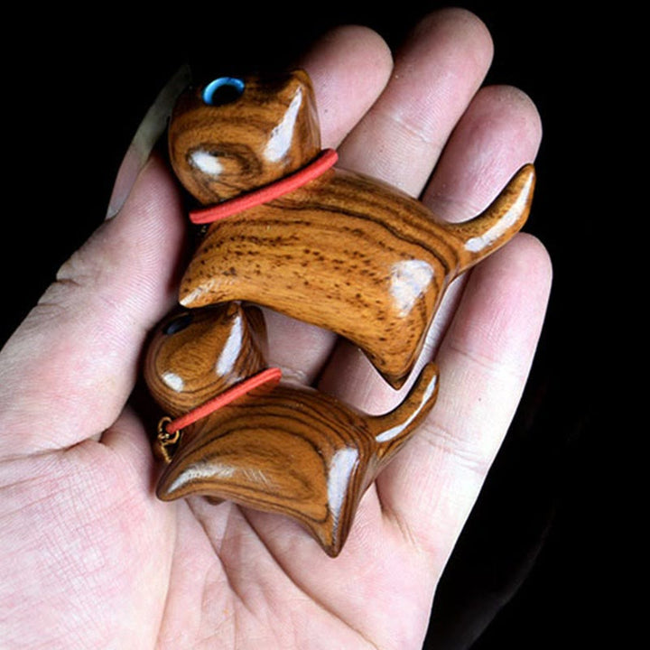 Buddha Stones, Rosenholz-Schnitzerei, Katze, Wärme, Heimdekoration - image 9