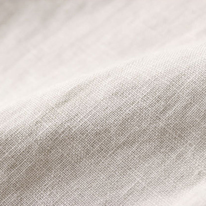 Buddha Stones Commute Damen-Hose mit weitem Bein und Taschen, einfarbig, Länge 7-8, Baumwoll-Leinen-Mischgewebe - image 6