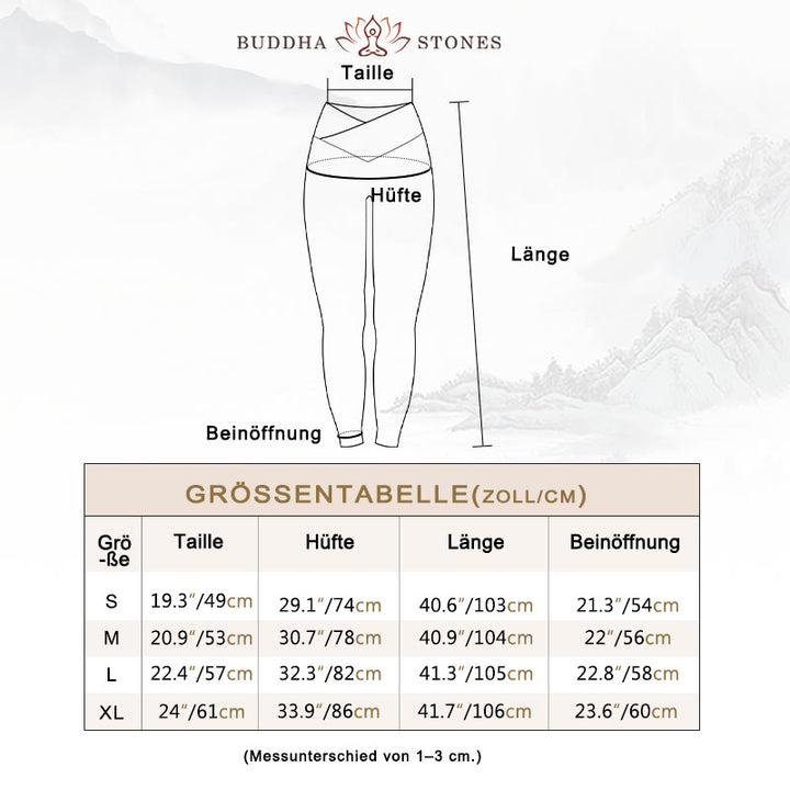 Buddha Stones Ärmelloses bauchfreies Tanktop Schlaghose Sport Fitness Yoga