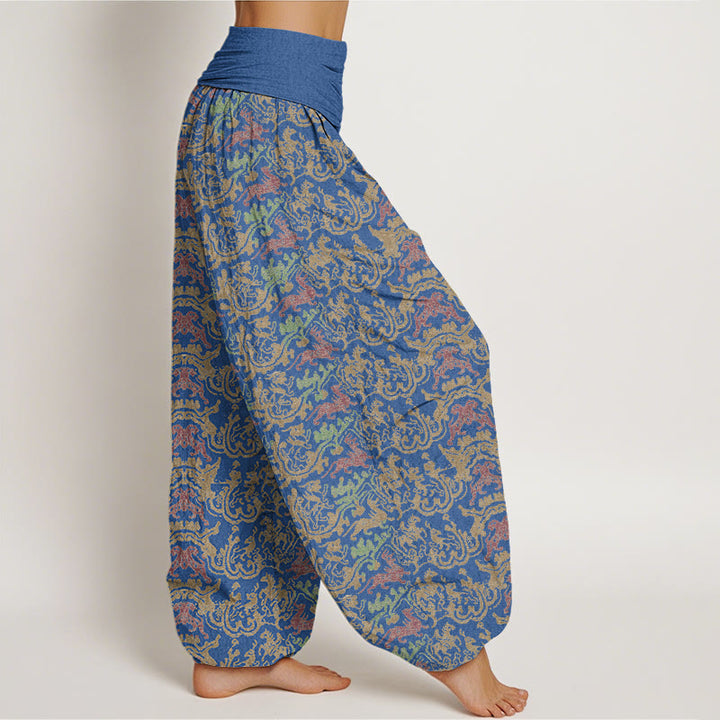 Buddha Stones Animal Stripes Design Damen Haremshose mit elastischer Taille - image 10