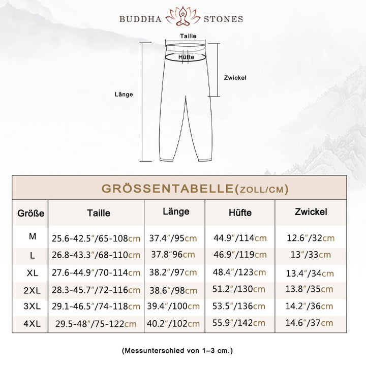 Buddha Stones Meditation Frosch-Knopf Tang Langarmhemd Hose Herrenanzug - image 4
