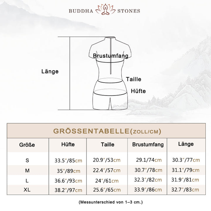 Buddha Stones Overall mit hohem Stretch-Reißverschluss, kurzärmliger Overall für Sport, Fitness, Yoga, Damen - image 3