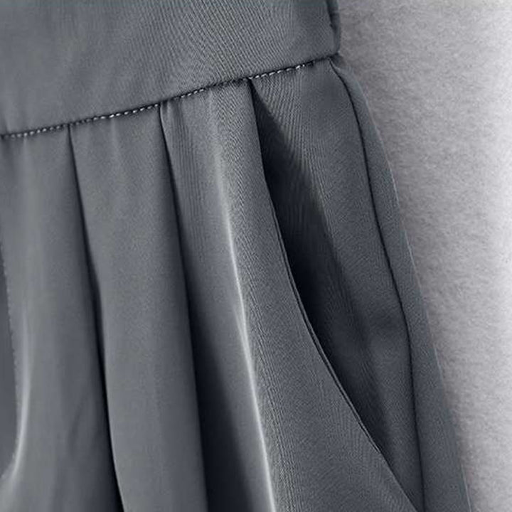 Buddha Stones Sommer Casual Reißverschluss Knopf Lose Plain Baumwolle Leinen Damen Shorts mit Taschen - image 4