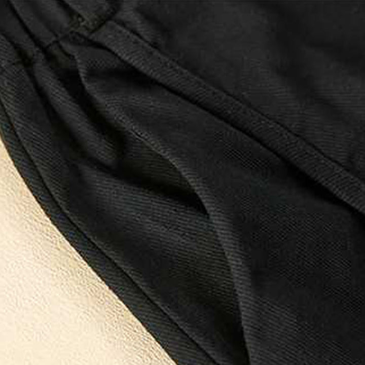 Buddha Stones Sommer Casual Loose Plain Cotton Damen Shorts mit Taschen