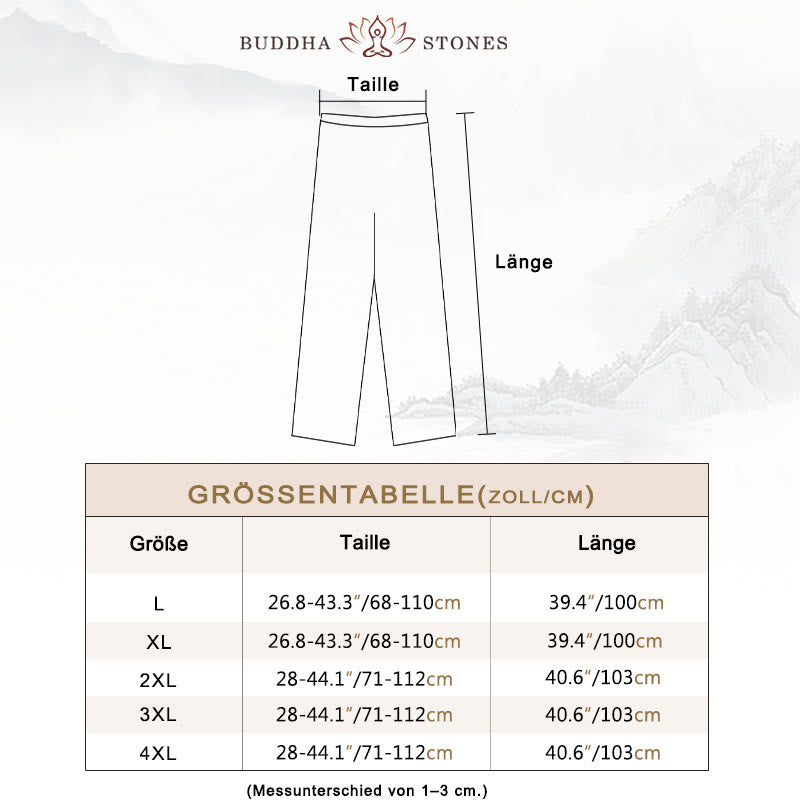 Buddha Stones 2-teiliger schlichter Tang-Anzug für Herren mit Froschknöpfen, langärmeliges Hemd und Hose - image 3