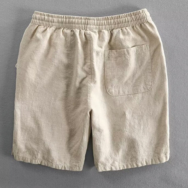 Buddha Stones Herren-Shorts aus Baumwolle mit Kordelzug und elastischer Taille und Taschen - image 14