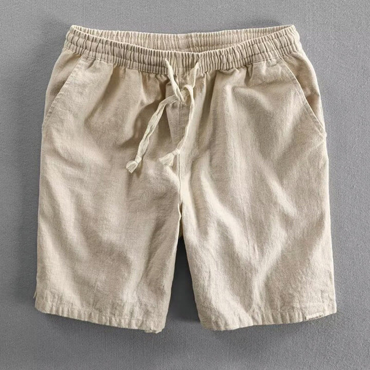 Buddha Stones Herren-Shorts aus Baumwolle mit Kordelzug und elastischer Taille und Taschen - Maisfäden - US/ UK/AU40, EU50 (3XL) - image 13