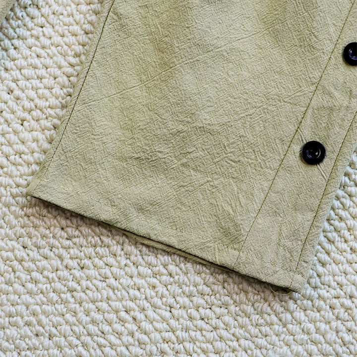 Buddha Stones Sommer-Hose aus schlichtem Patchwork-Design mit Kordelzug aus Baumwolle und Leinen für Damen mit Taschen - image 30