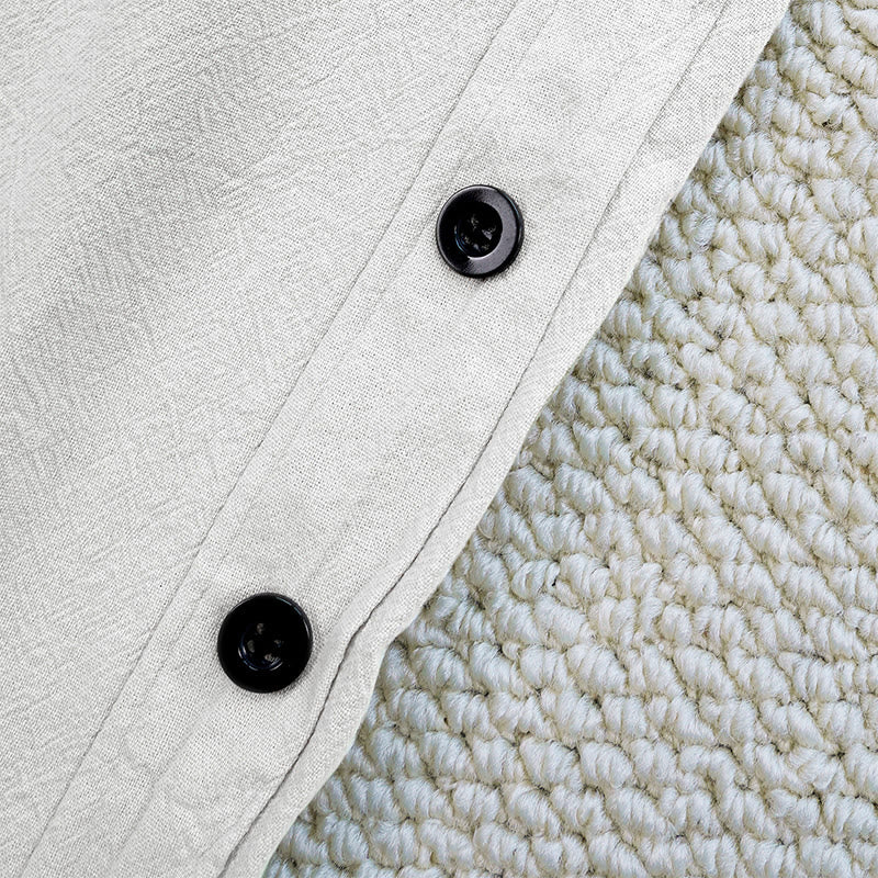 Buddha Stones Sommer-Hose aus schlichtem Patchwork-Design mit Kordelzug aus Baumwolle und Leinen für Damen mit Taschen - image 7