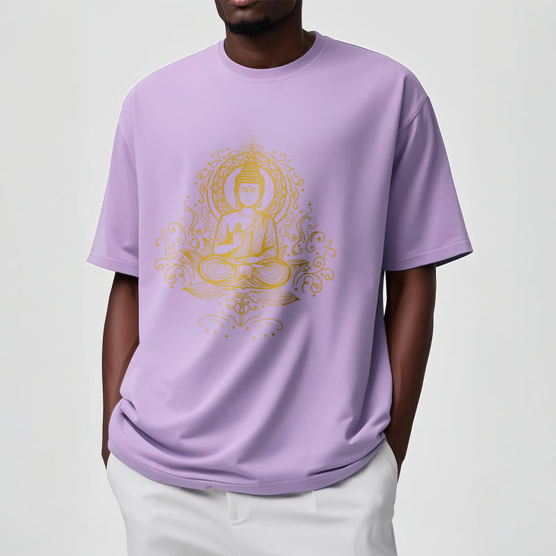 Buddha Stones ​​Lotus Blume Reben Meditation Buddha T T-shirt - image 18