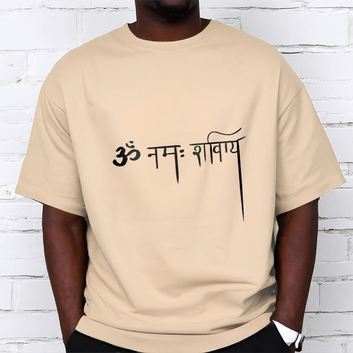 Buddha Stones Sanskrit Namah Shivaya T-Shirt - image 9