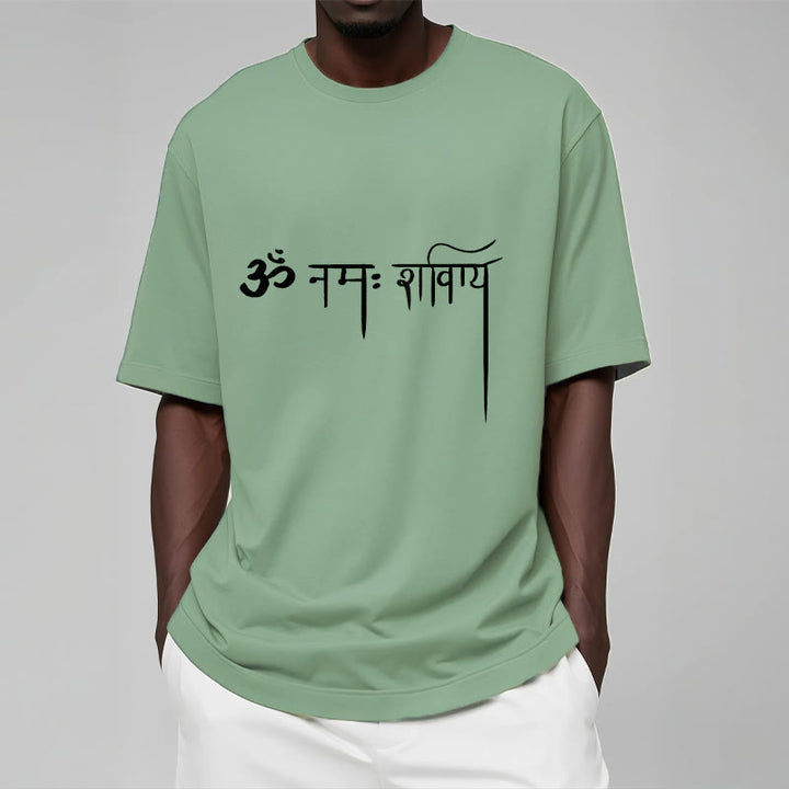 Buddha Stones Sanskrit Namah Shivaya T-Shirt - image 15